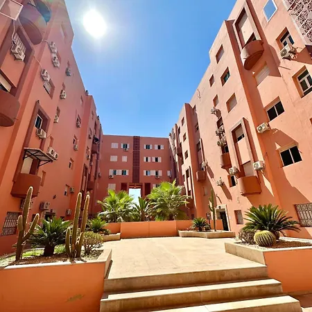 Appart F3 De Luxe A Gueliz - 5 Min De La Gare - Piscine, Wifi, Parking Au Coeur De Marrakech Marrakesh Extérieur photo