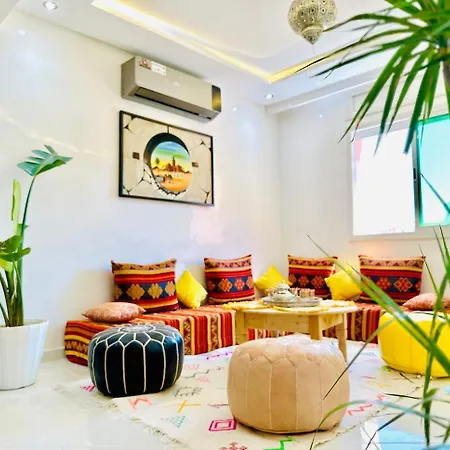 Appart F3 De Luxe A Gueliz - 5 Min De La Gare - Piscine, Wifi, Parking Au Coeur De Marrakech Marrakesh Extérieur photo