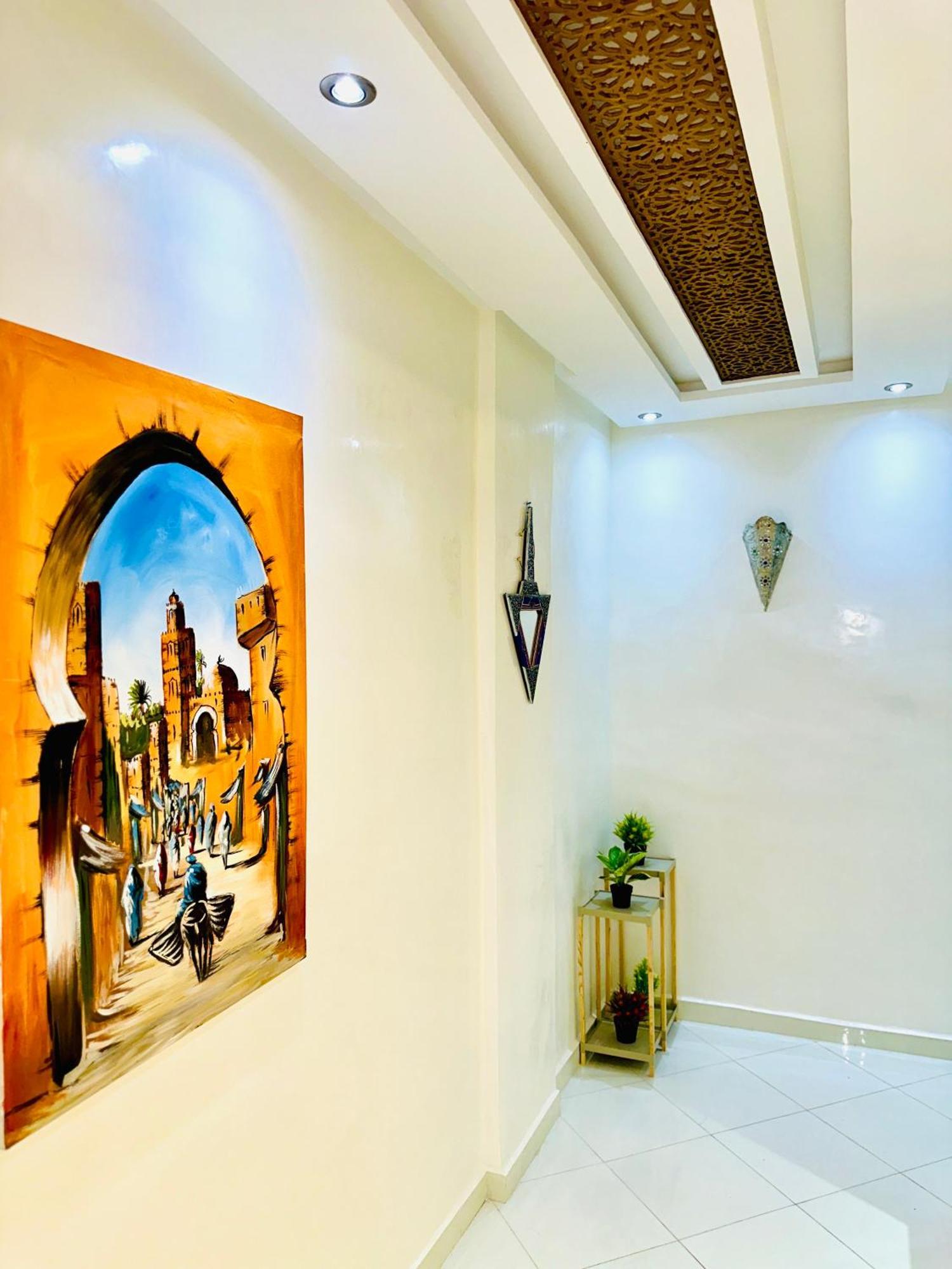 Apartamento F3 De Luxe A Gueliz - 5 Min De La Gare - Piscine, Wifi, Parking Au Coeur De Marrakech *